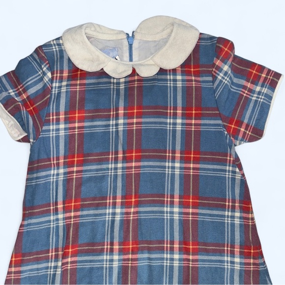 bella bliss Blue and Red Plaid Nightgown - Picture 3 of 5